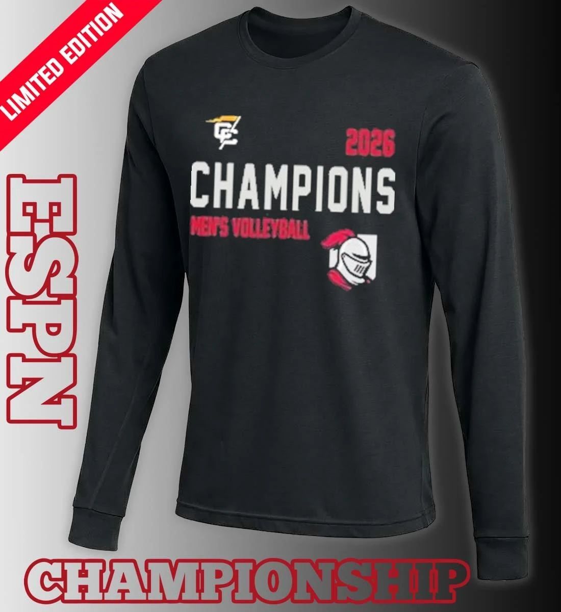 Belmont Abbey Men’s Volleyball 2026 Conference Carolinas Champions Shirt
