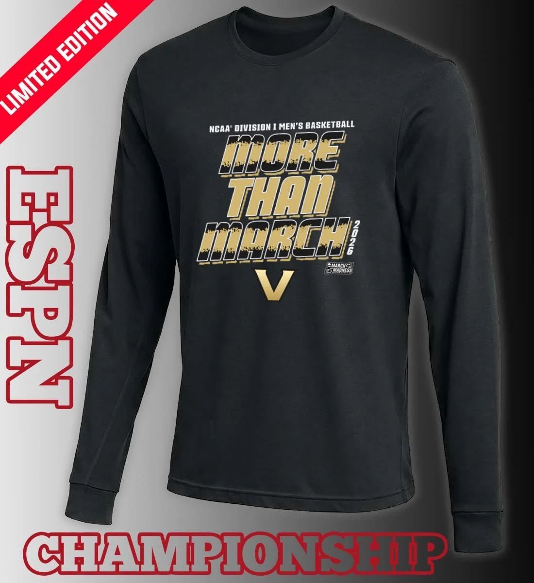 Vanderbilt Men’s Basketball More Than March 2026 Shirt