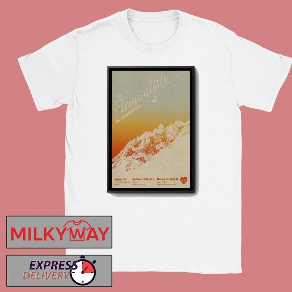 The Revivalists Winter 2026 Tour Poster shirt