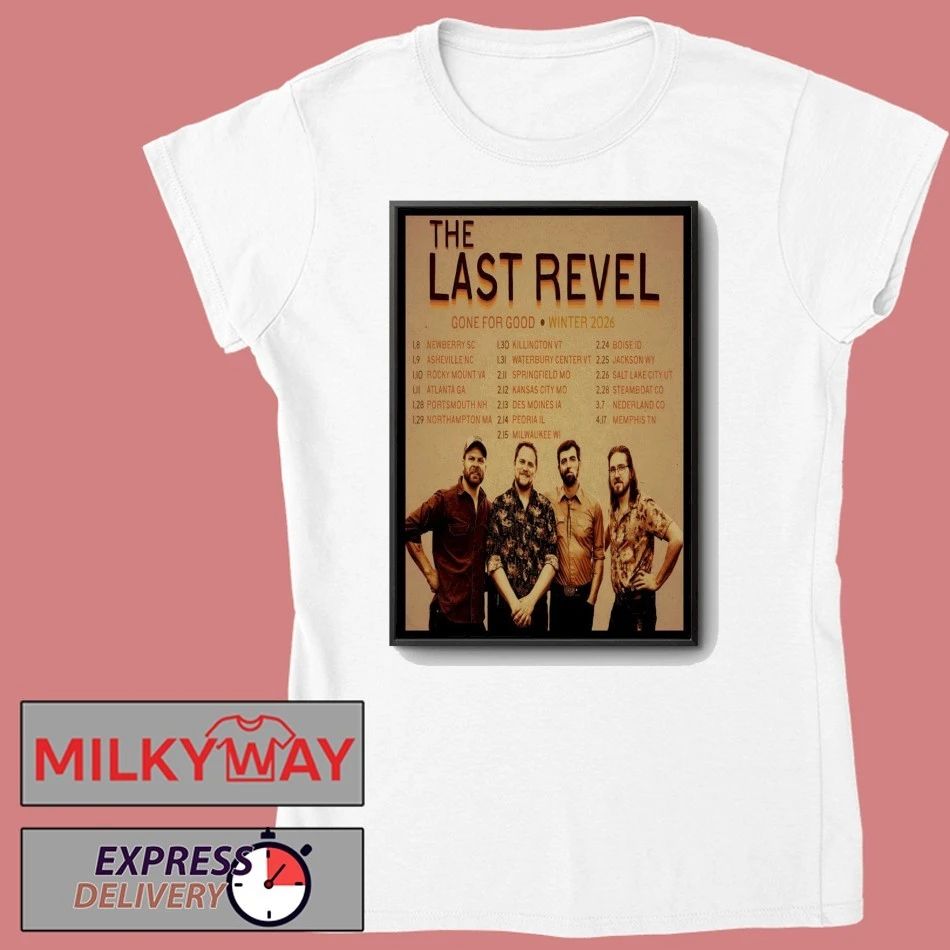 The Last Revel Winter Tour 26 Poster shirt