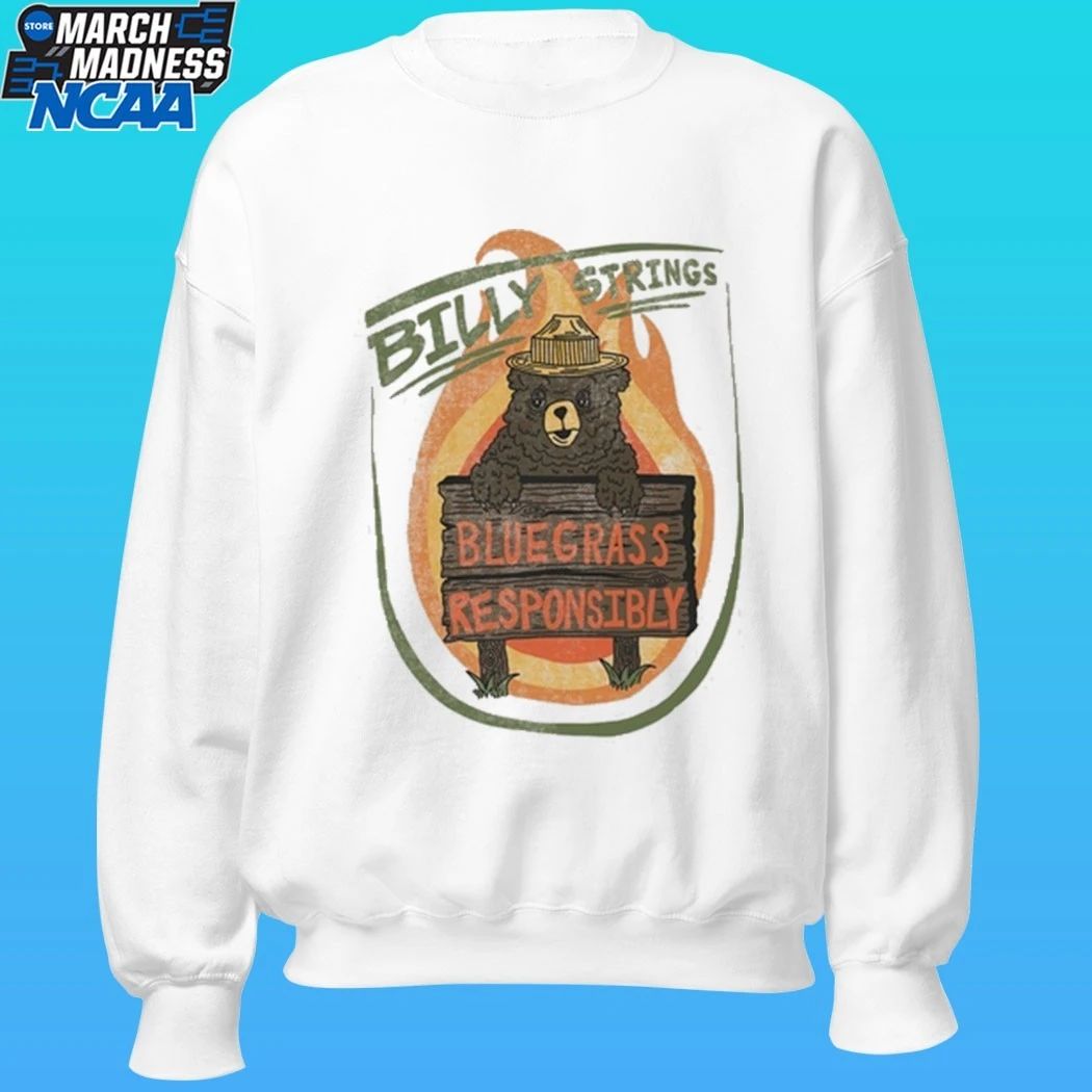 Billy Strings Bluegrass Responsibly Youth Shirt