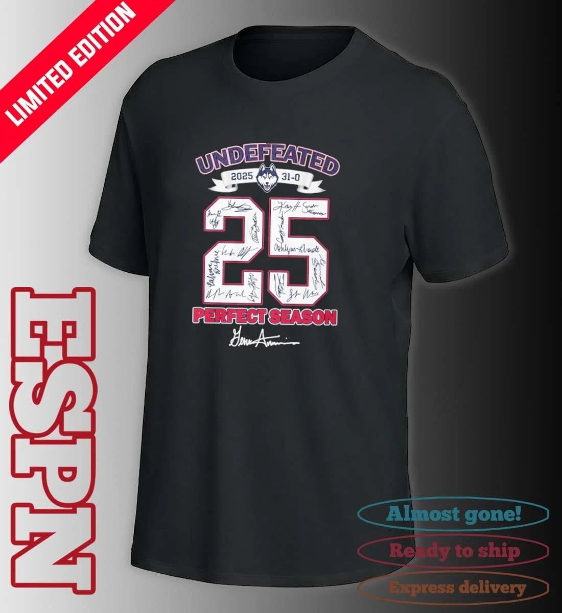 Uconn Women’s Basketball Undefeated 31-0 Perfect Season Shirt
