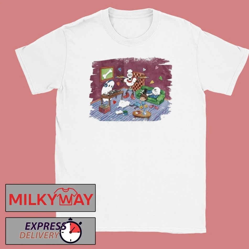 Undertale x Square Enix Chitei De Chill shirt