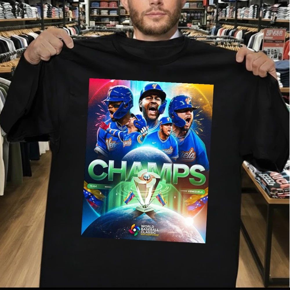 Congrats Venezuela Baseball Champions World Baseball Classic 2026 First Time In History Poster Shirt