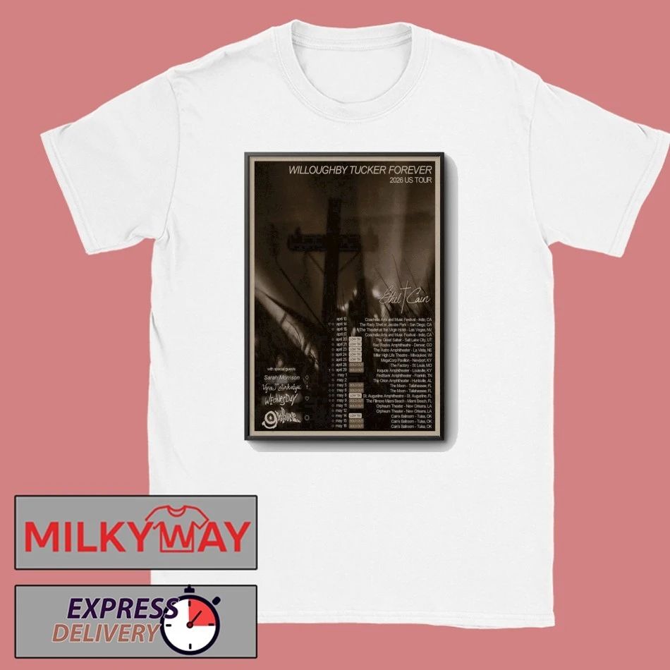 Mothercain Poster Apr 2026 Willoughby Tucker Forever Tour shirt