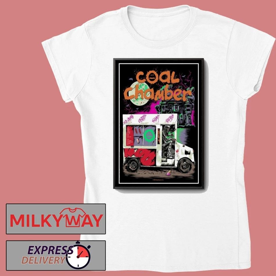 Coal Chamber x Rockabilia Halloween 2025 Poster shirt
