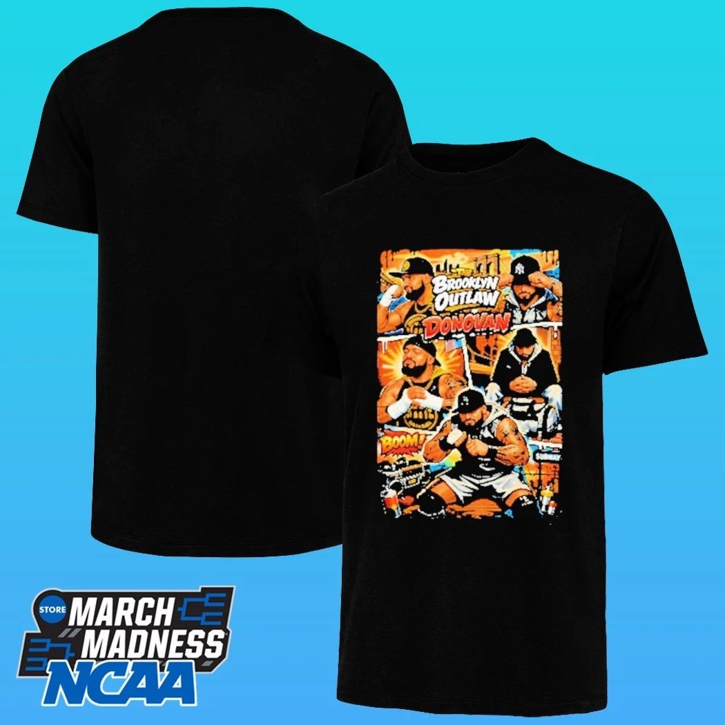 The Brooklyn Outlaw Donovan Bk Outlaw Comic Strip Shirt