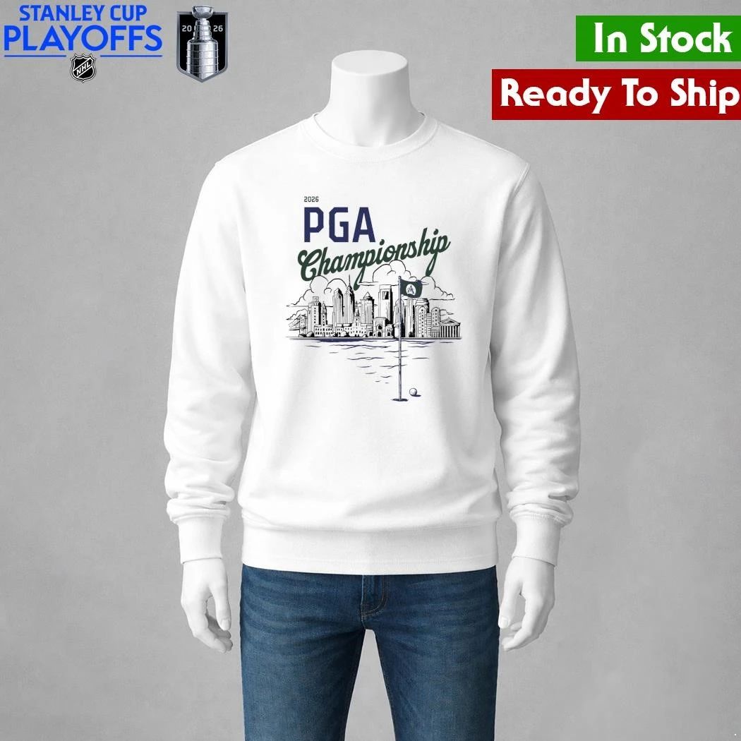 PGA Championship x Barstool Golf Philadelphia Skyline Shirt