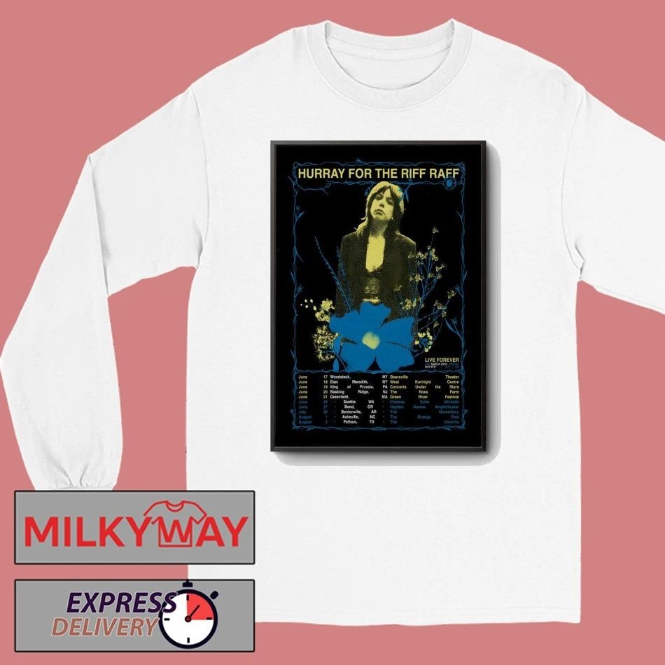 Hurray For The Riff Raff Summer 2026 Tour Poster shirt