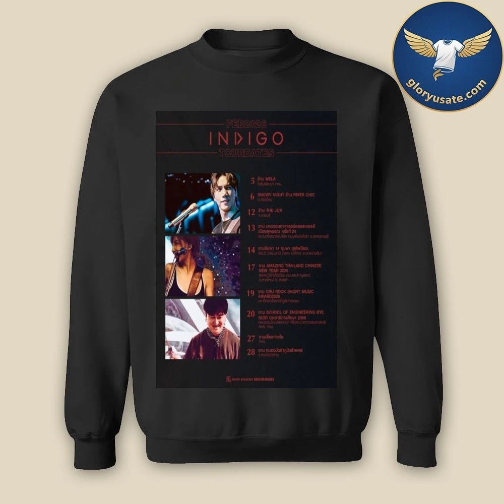 Indigo February 2026 Poster Shirt