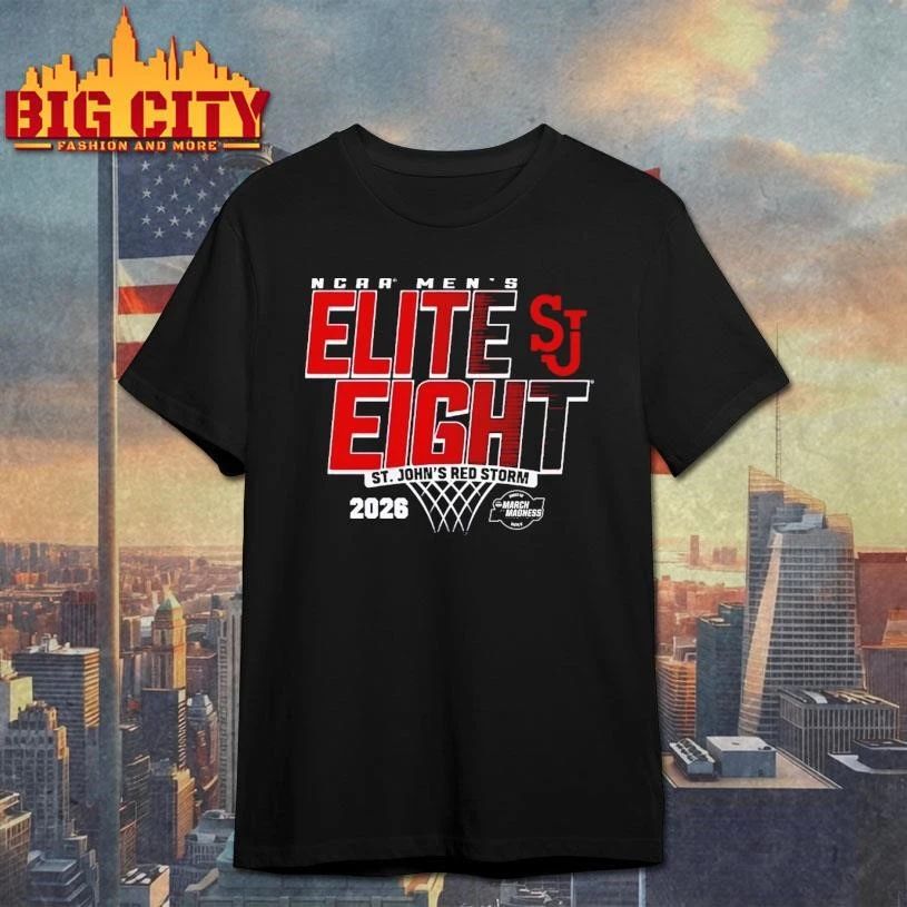 St. John’s Red Storm 2026 NCAA Men’s Elite Eight March Madness College Shirt