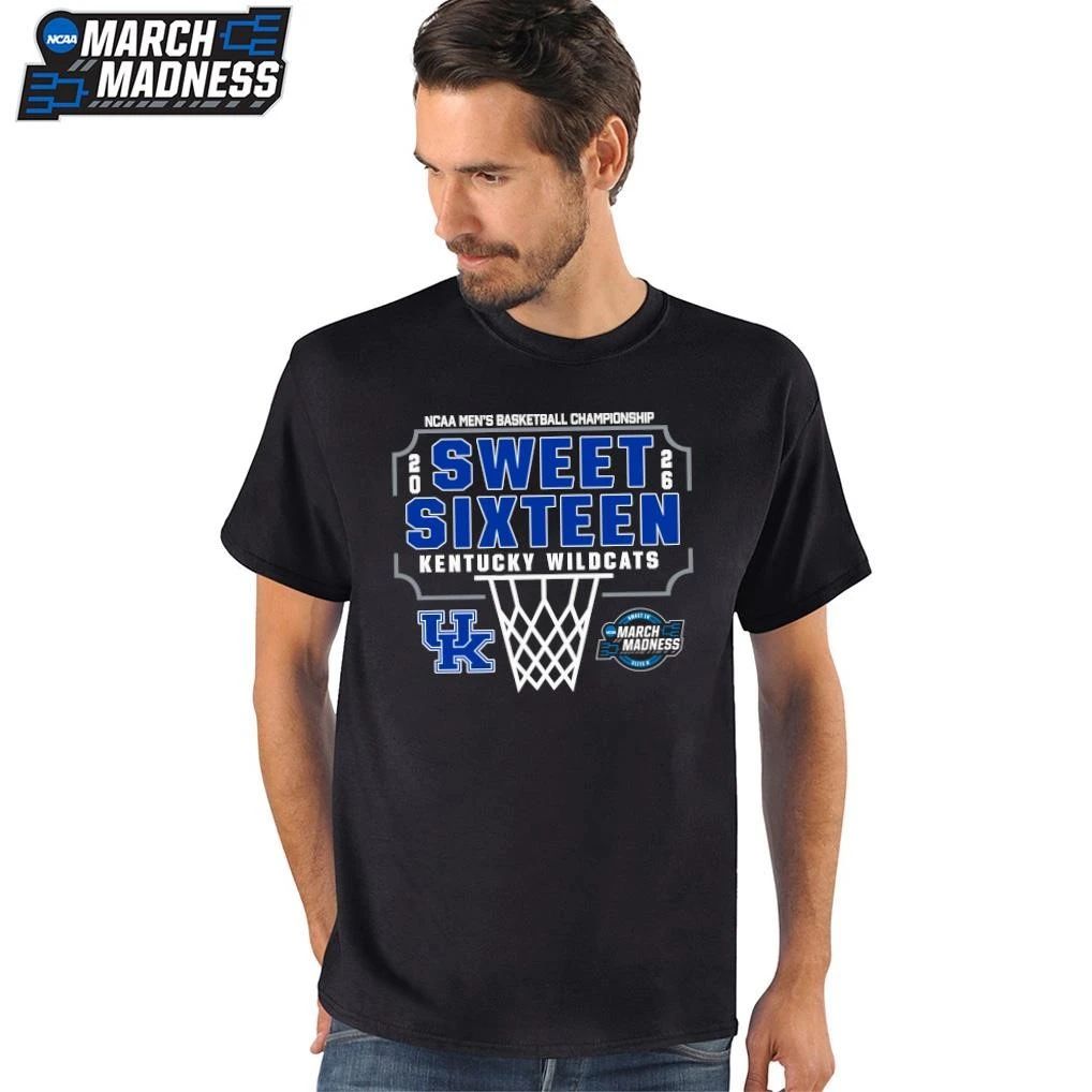 Kentucky Wildcats 2026 NCAA Men’s Basketball Tournament March Madness Sweet Sixteen T-Shirt