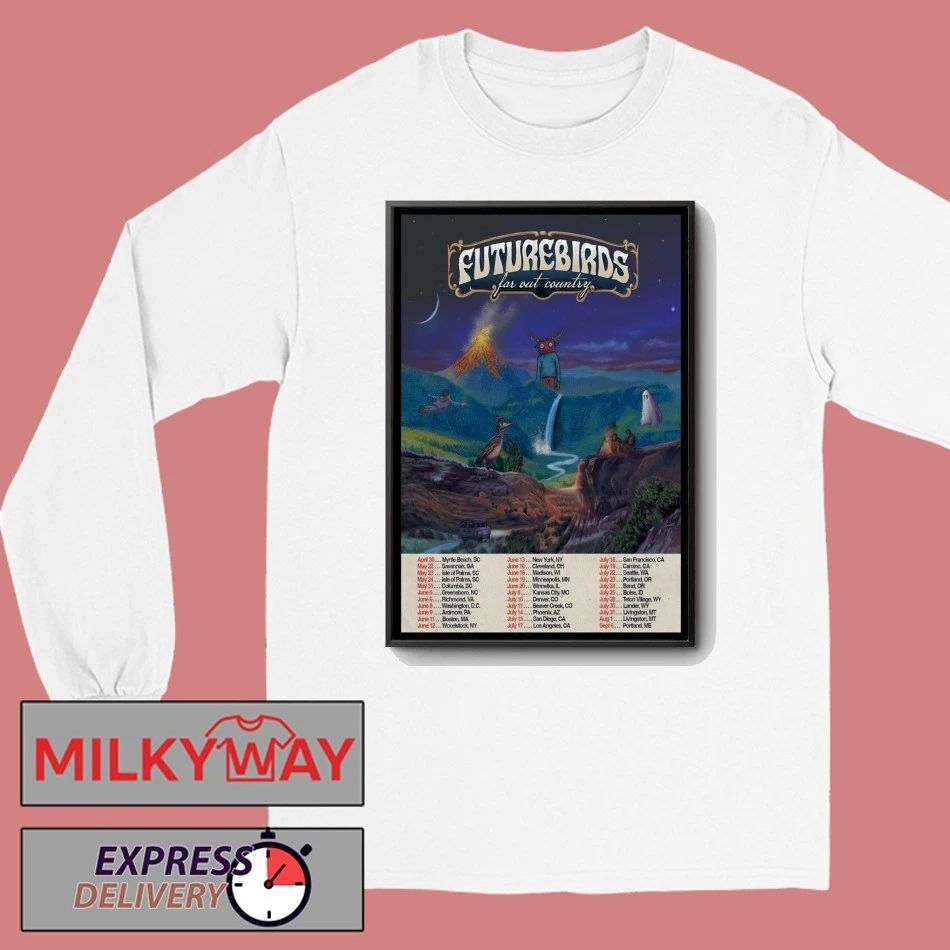 Poster FutureBirds 2026 For Out County shirt