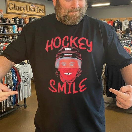 Jack Hughes Team USA Hockey Smile Shirt