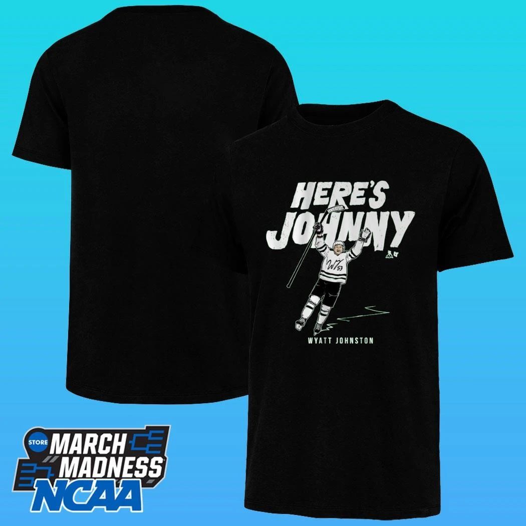 Dallas Stars Wyatt Johnston Here’s Johnny Shirt