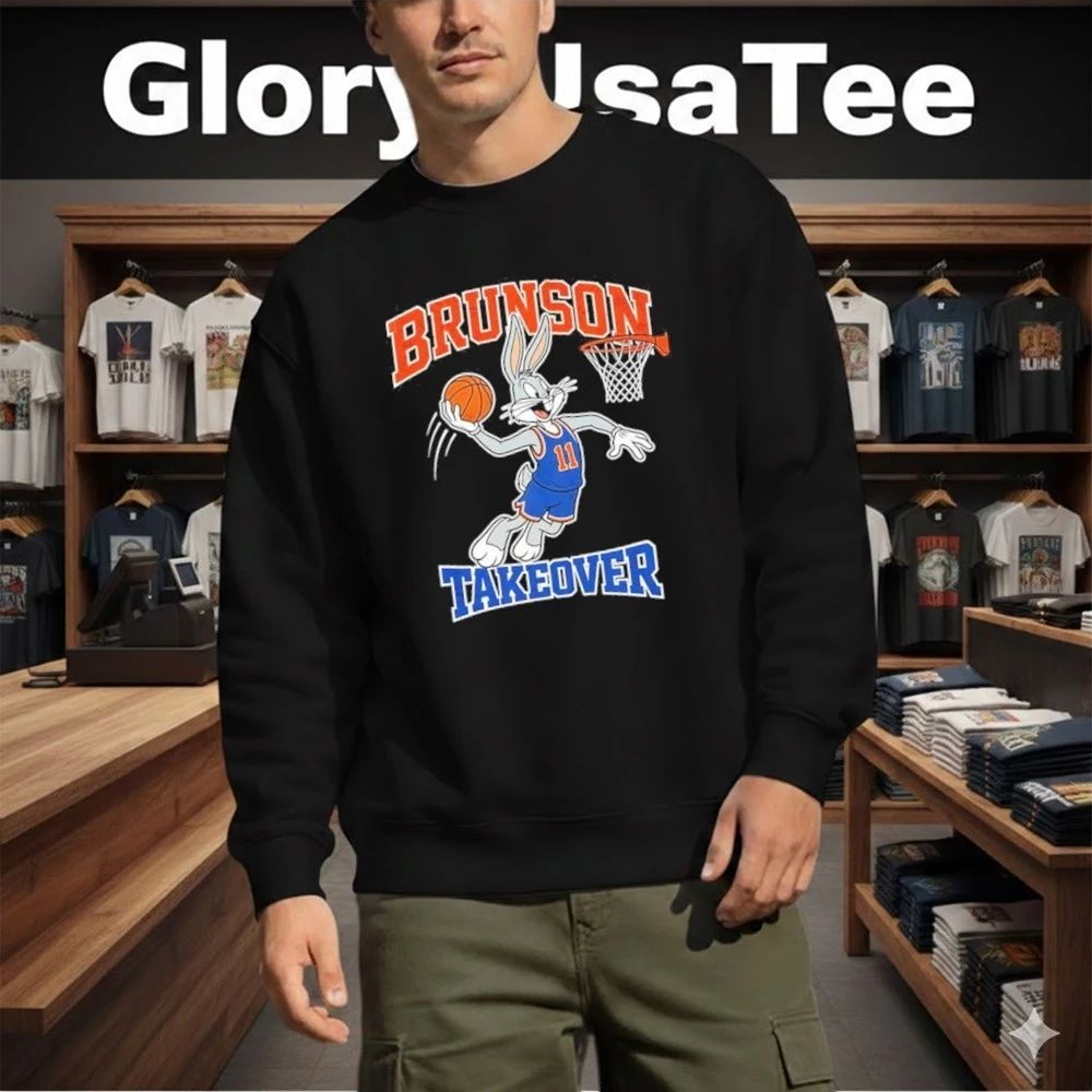Bugs Bunny Jalen Brunson 11 Knicks Brunson Takeover Vintage Shirt