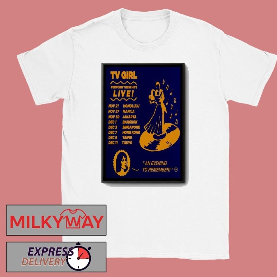 TV Girl Fall Tour 2025 Poster shirt