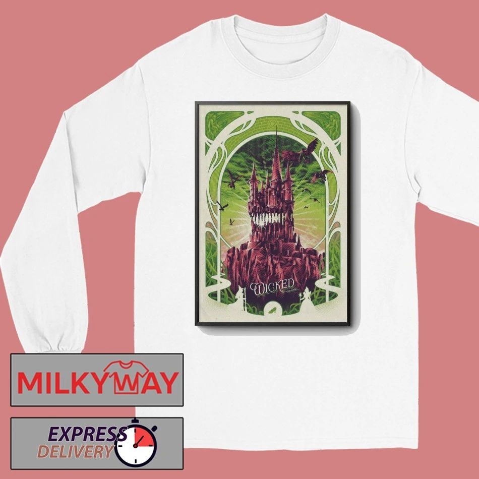 Wicked For Good Poster shirt