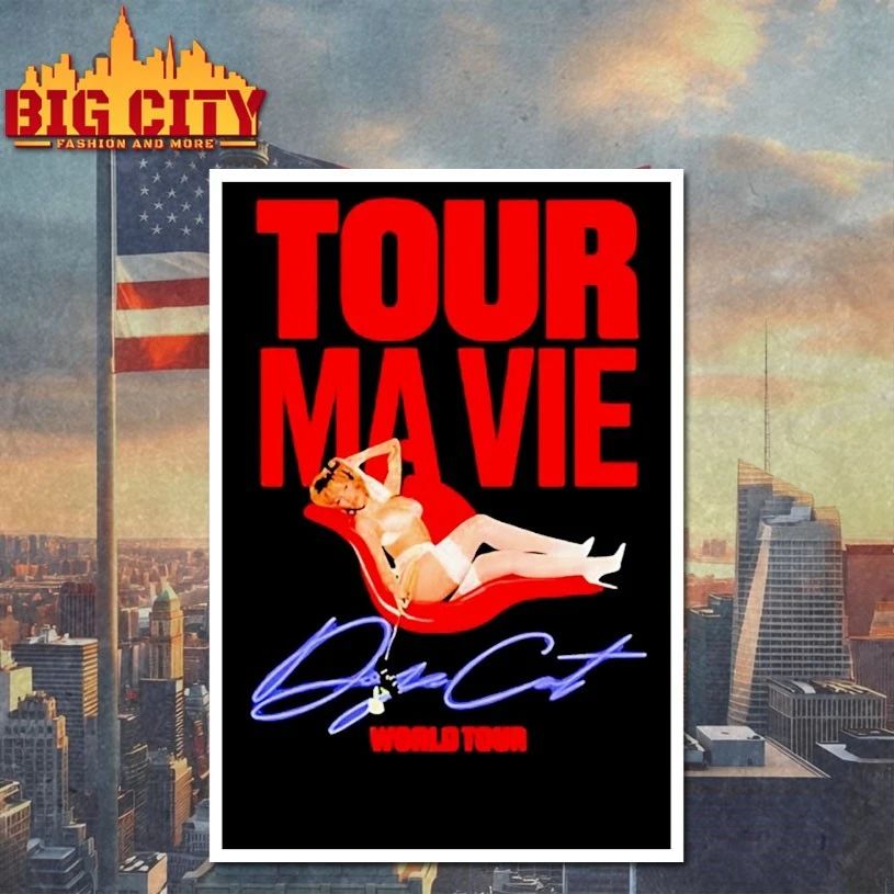 Tour Ma Vie Doja Cat World Tour T-shirt