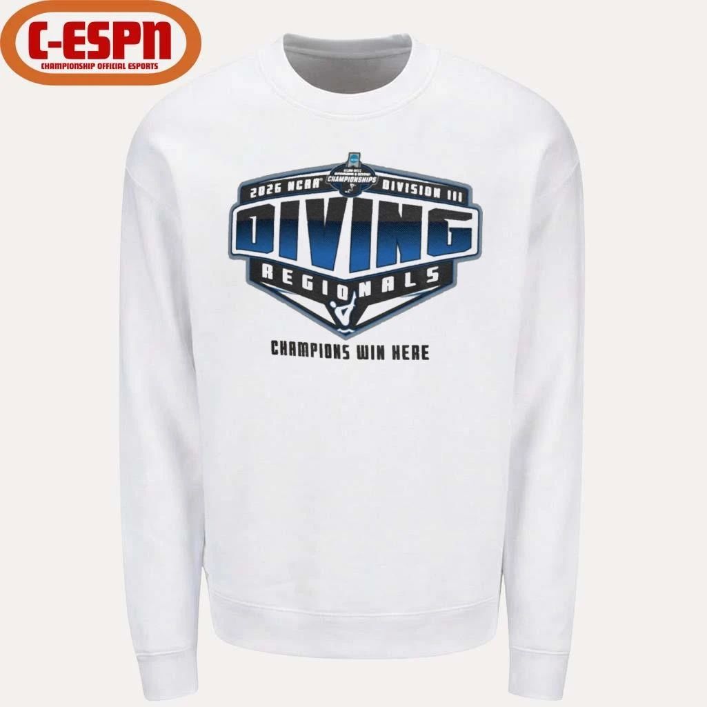 2026 NCAA Division III Swimming & Diving Regionals Shirt