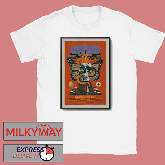 2025 Kadavar + Slomosa & O.R.B Tour European Poster shirt