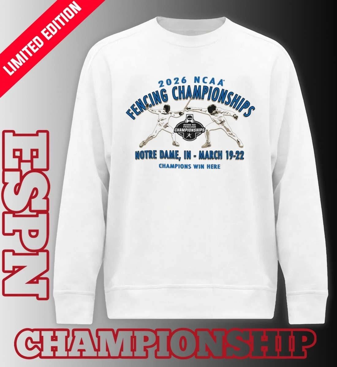 2026 NCAA Fencing Championships T-Shirt