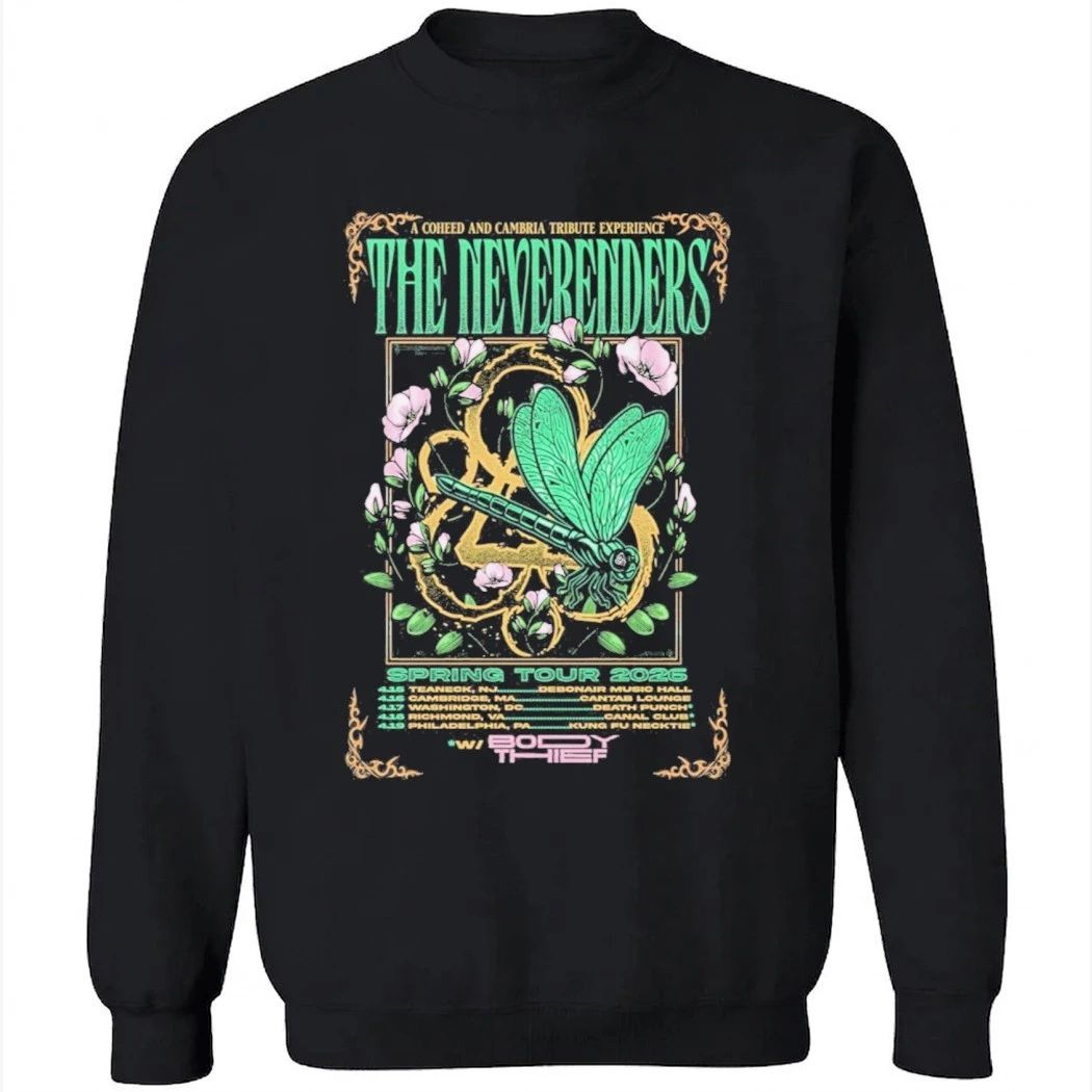The Neverenders Spring 2026 Tour Shirt