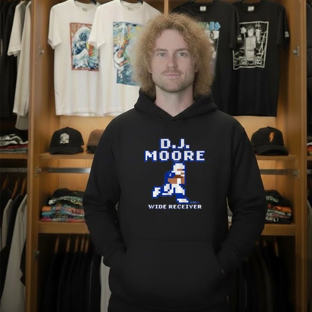 D.J. Moore Retro Baller Wide Receiver Shirt