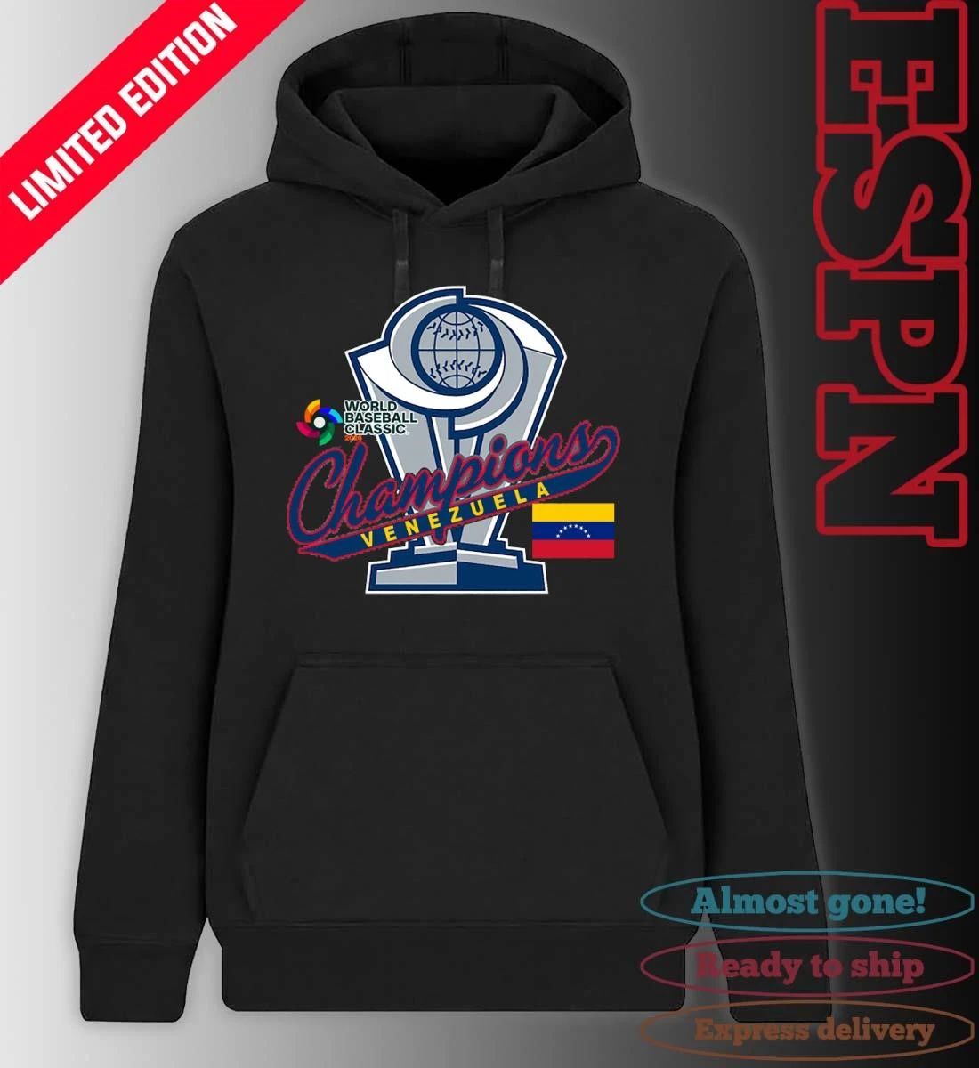 Venezuela 2026 World Baseball Classic Champions Trophy Shirt