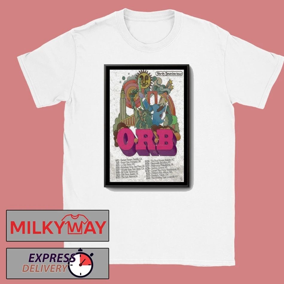 O.R.B North America Tour 2025 Poster shirt