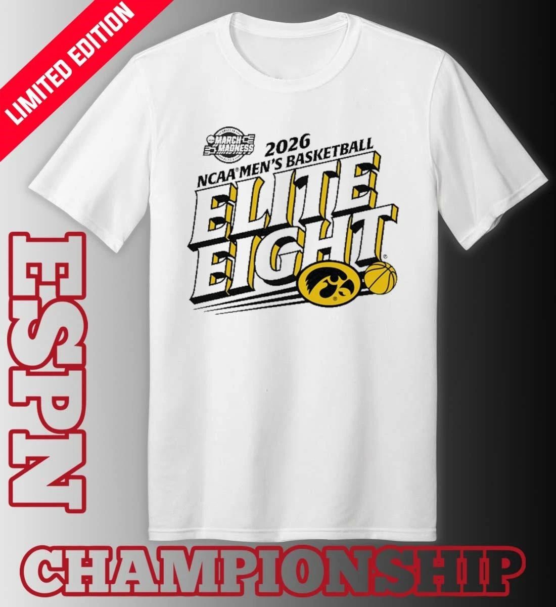 Elite Eight 2026 Iowa Men’s Basketball T-Shirt