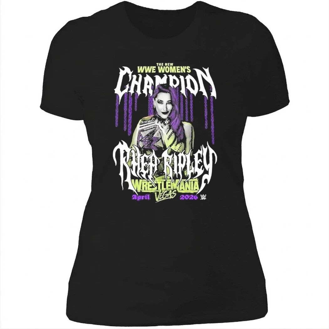 Rhea Ripley WrestleMania Vegas 2026 Champion Shirt