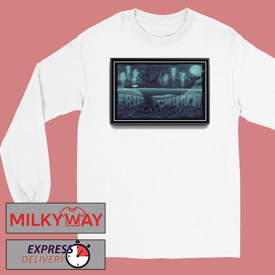 Eric Church in Vancouver, BC Nov 6 2025 Poster shirt
