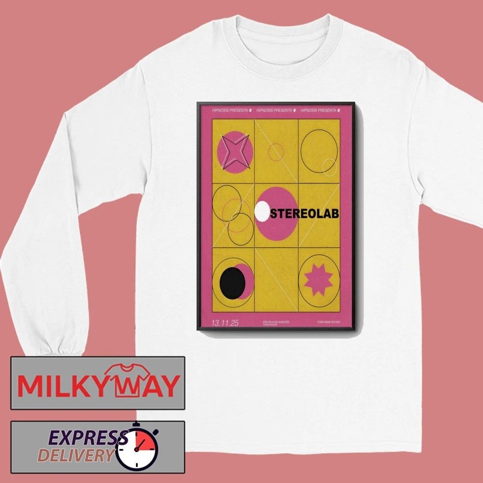 Sterolab At Foro Indie Rocks! On Nov 13 2025 Poster shirt
