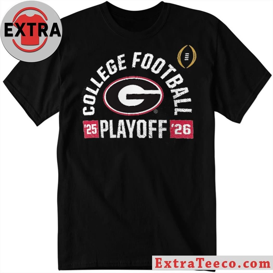 Georgia Bulldogs 2025-26 College Football Playoff Touchdown Glory Shirt