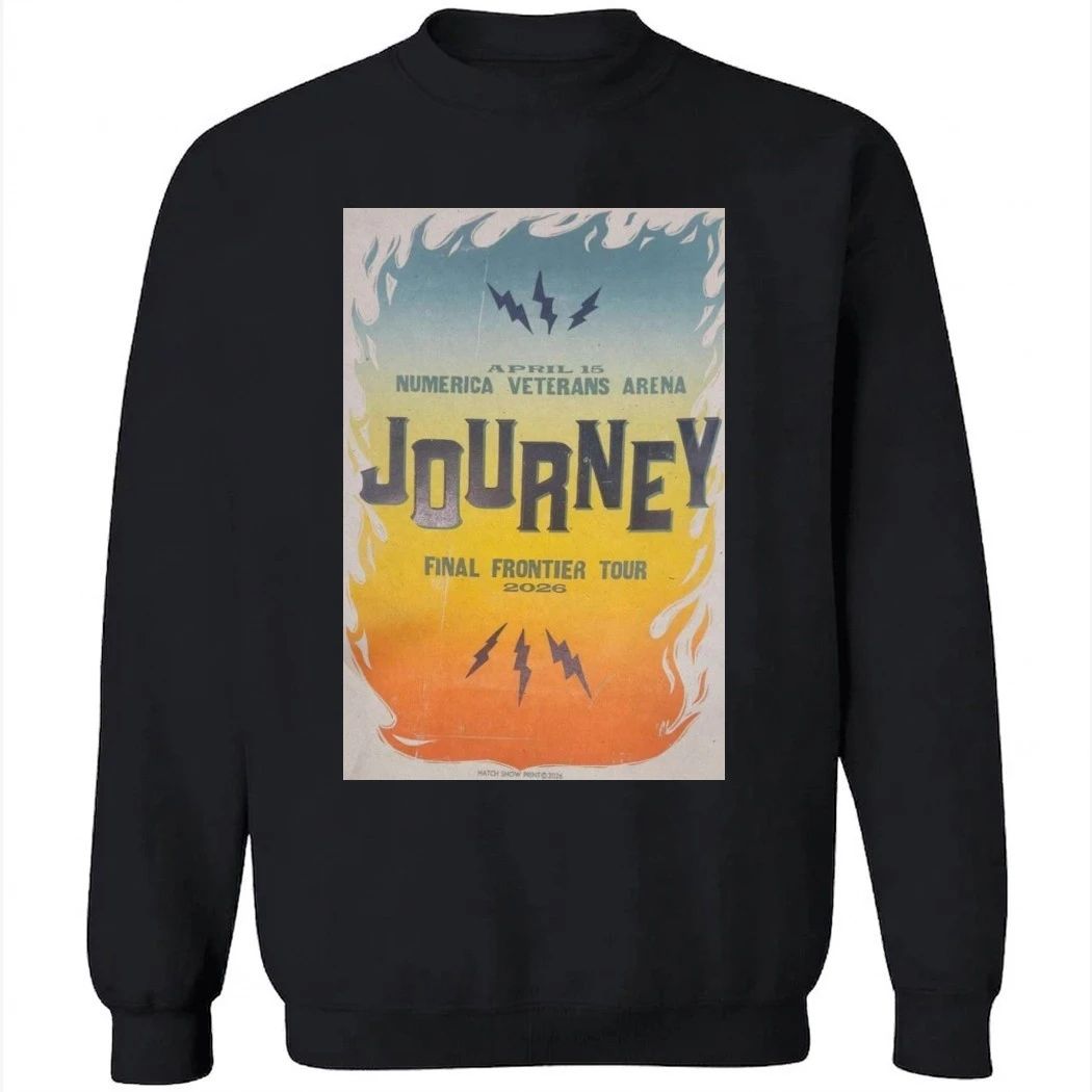 Journey Final Frontier Tour April 15 2026 Shirt