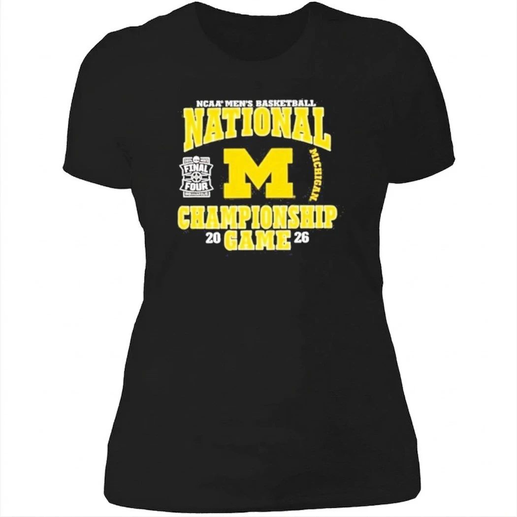 Michigan Wolverines 2026 National Championship game T-Shirt