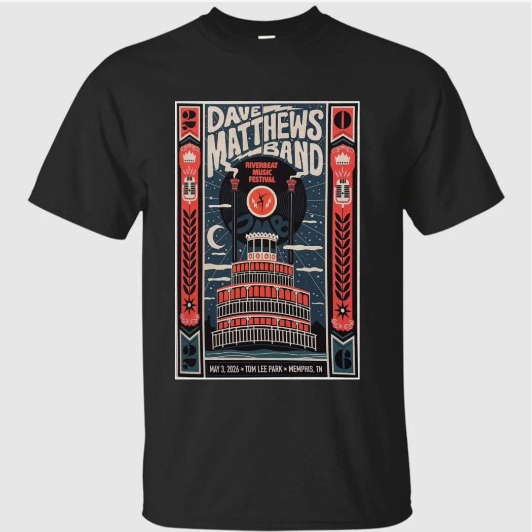 Dave Matthews Band May 3 2026 Memphis, TN Shirt