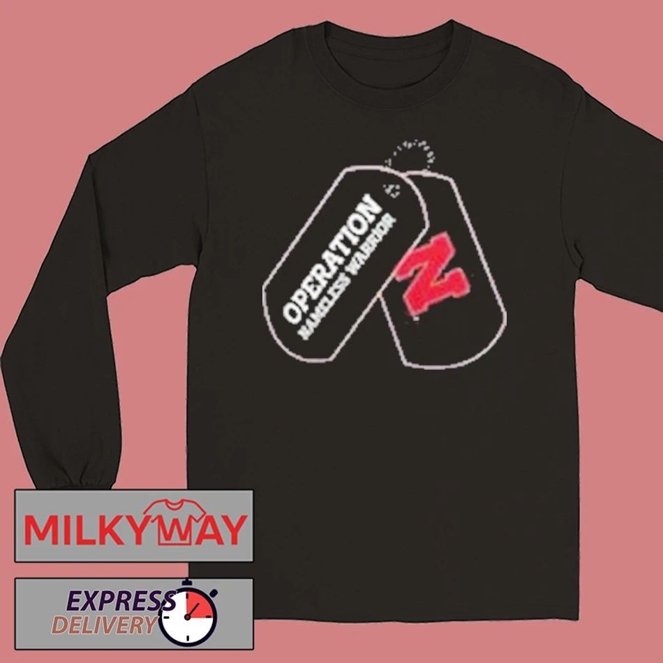 Nebraska Cornhuskers”OPERATION NAMELESS WARRIOR” T-Shirt