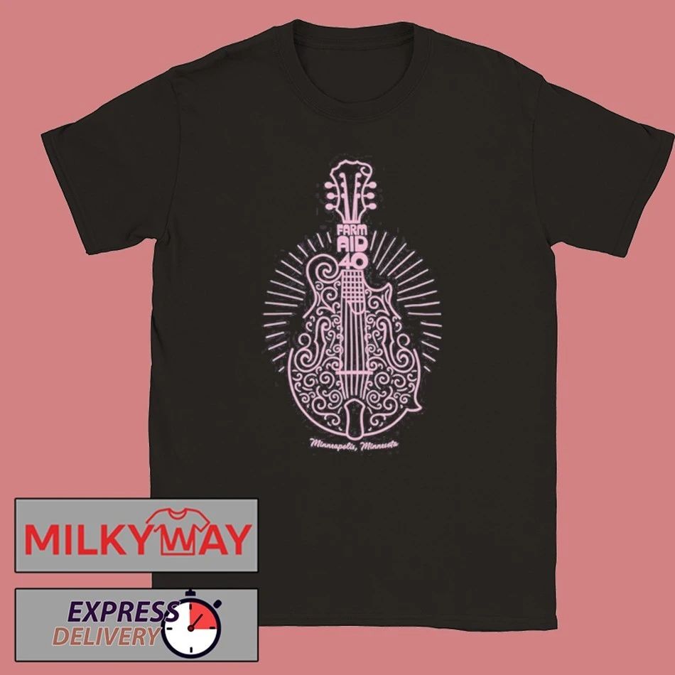 Farm Aid 40 Mandolin T-Shirt