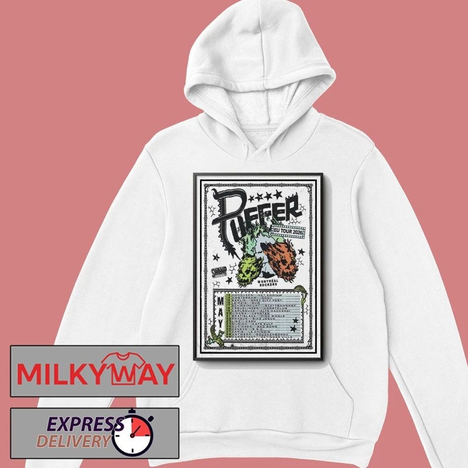 Puffer EU Tour 2026 Poster shirt