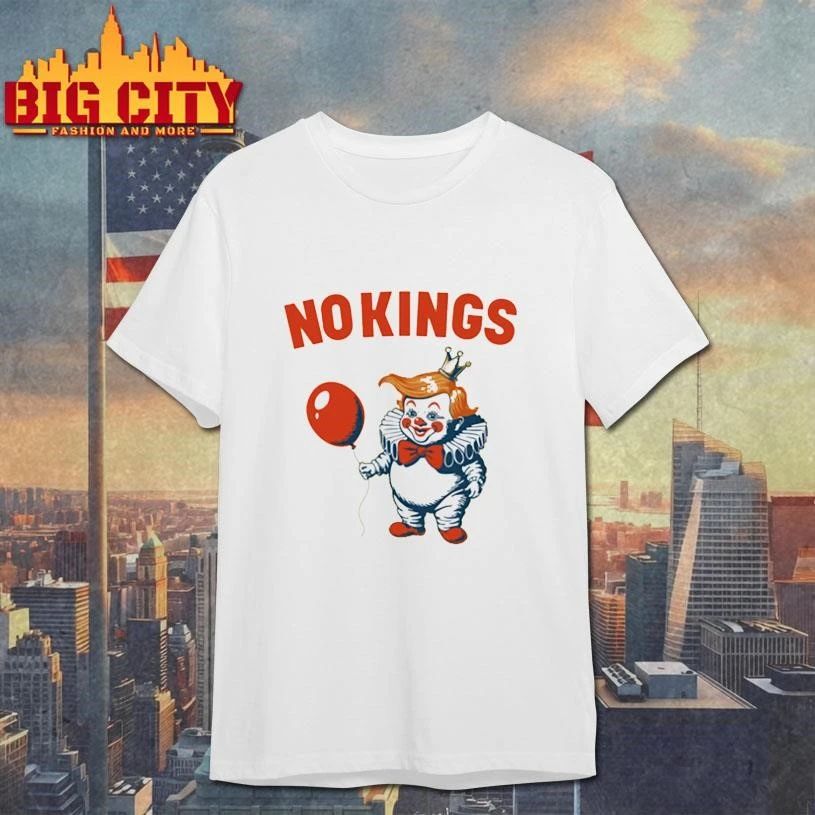 No Kings Trump Clown Meme Shirt