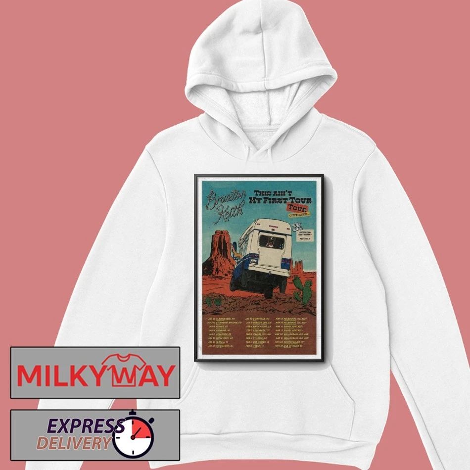 Braxton Keith Tour Jan – Mar 2026 Poster shirt