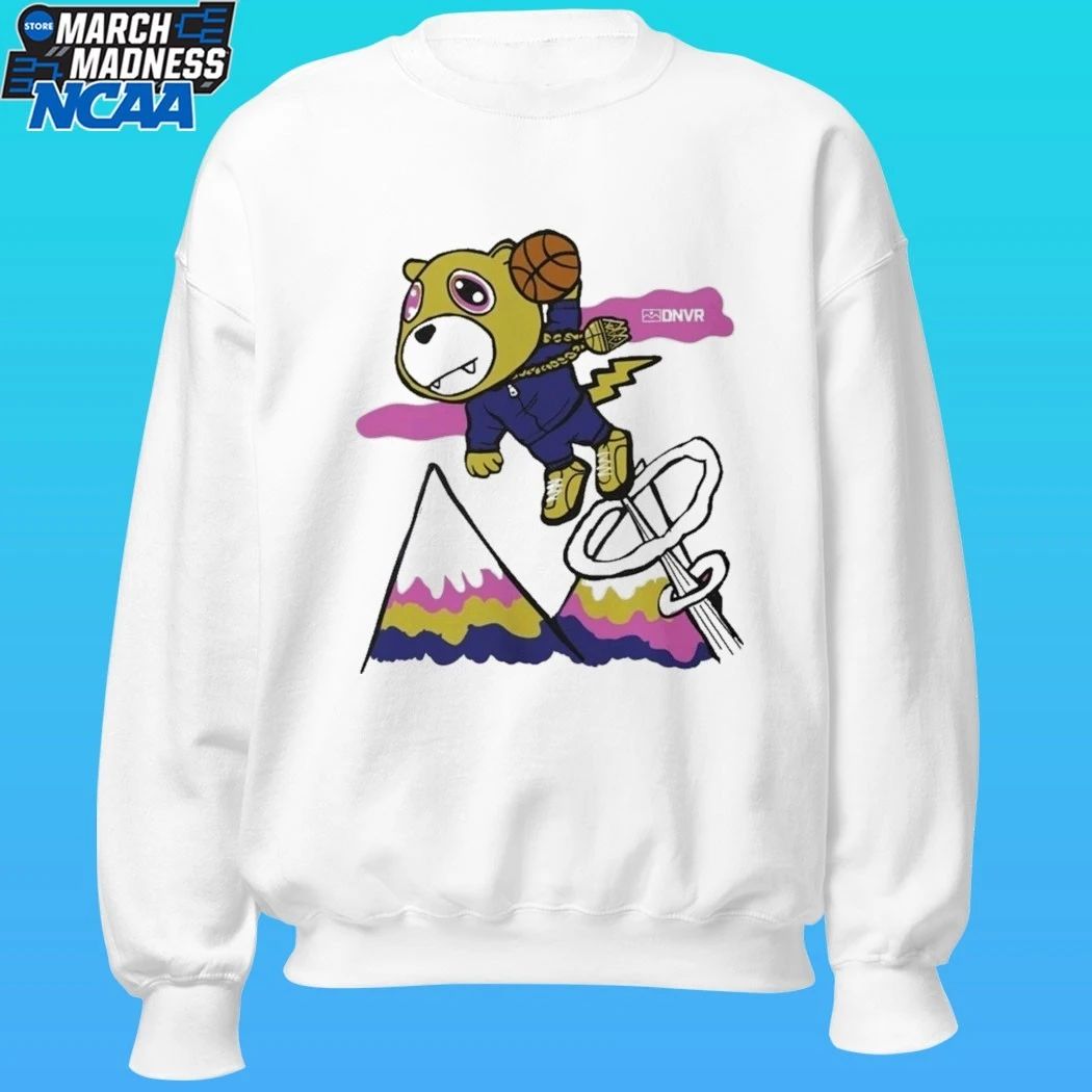 Denver Nuggets Dnvr Flying Mascot Shirt