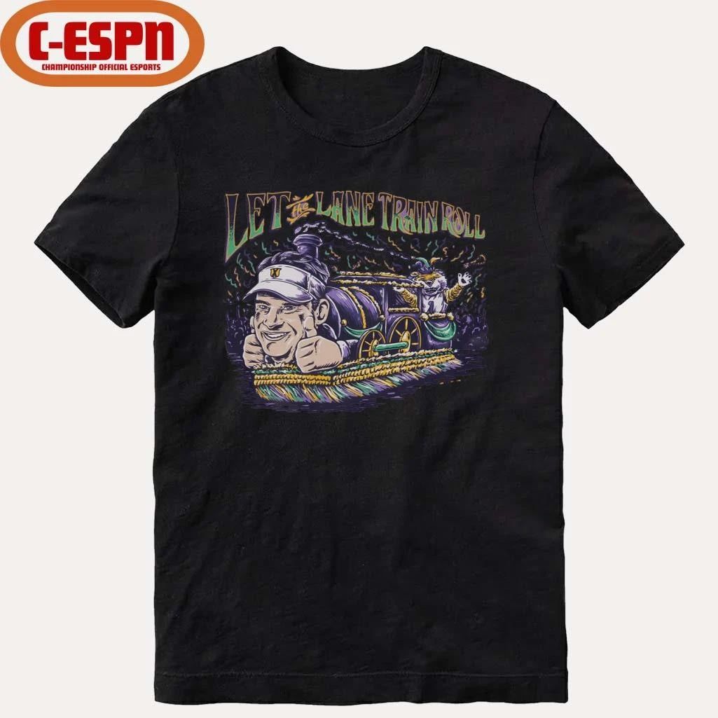 Mardi Gras Let The Lane Train Roll Shirt