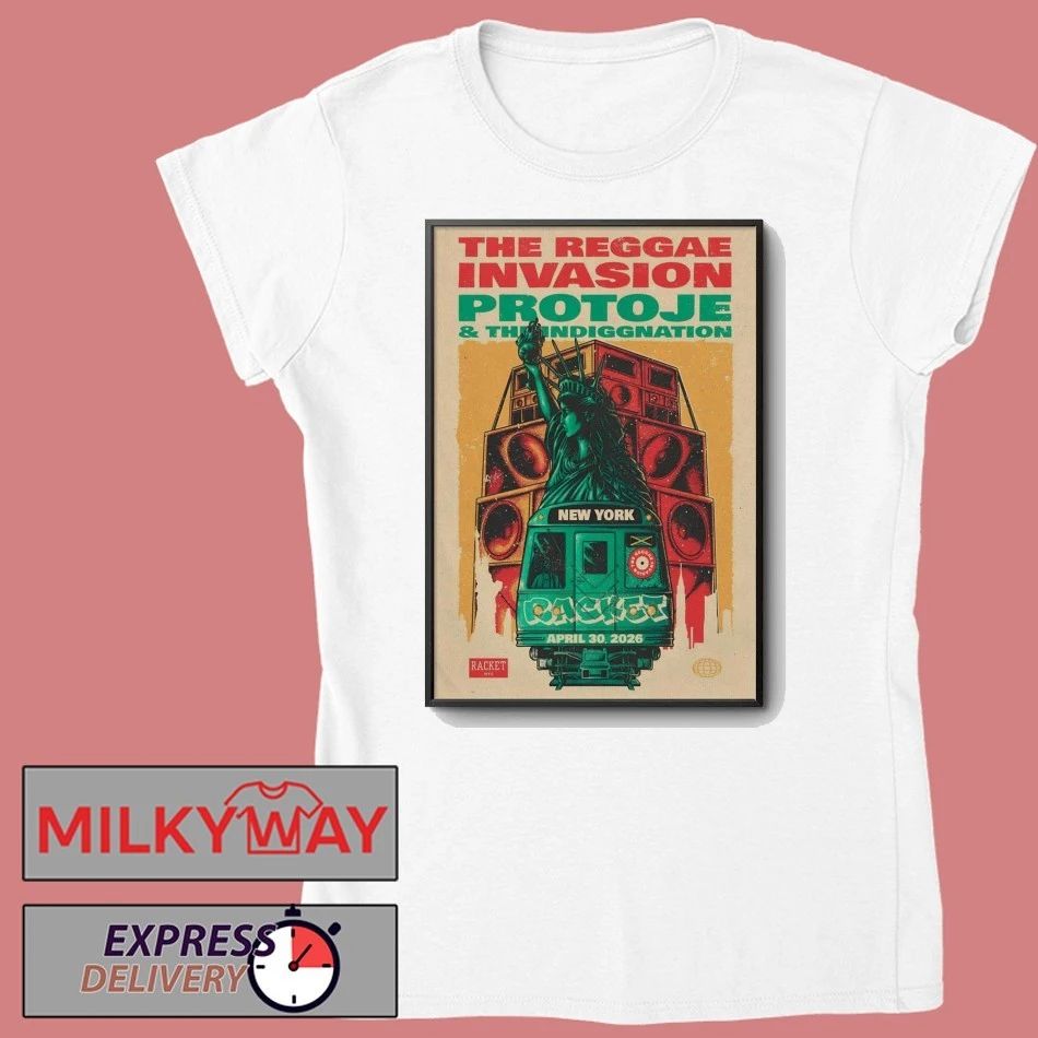 Protoje NYC Apr 30 2026 Tour Poster shirt