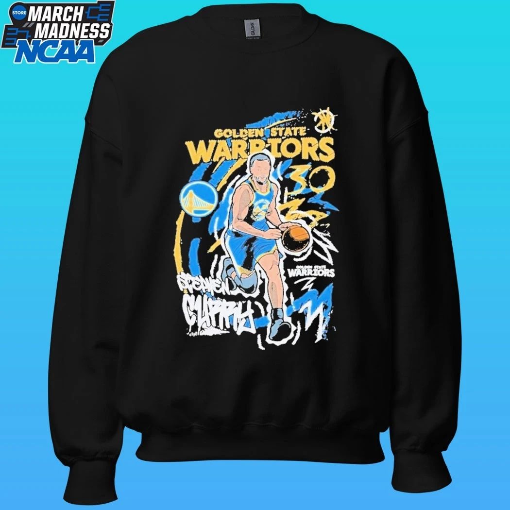 Stephen Curry Golden State Warriors Black Chalked Up Shirt