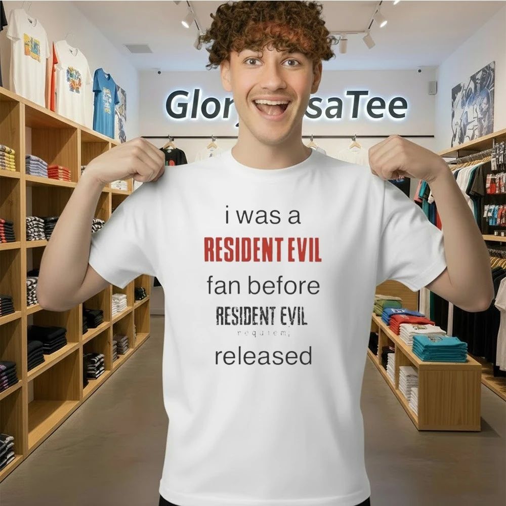I Was A Resident Evil Fan Before Shirt