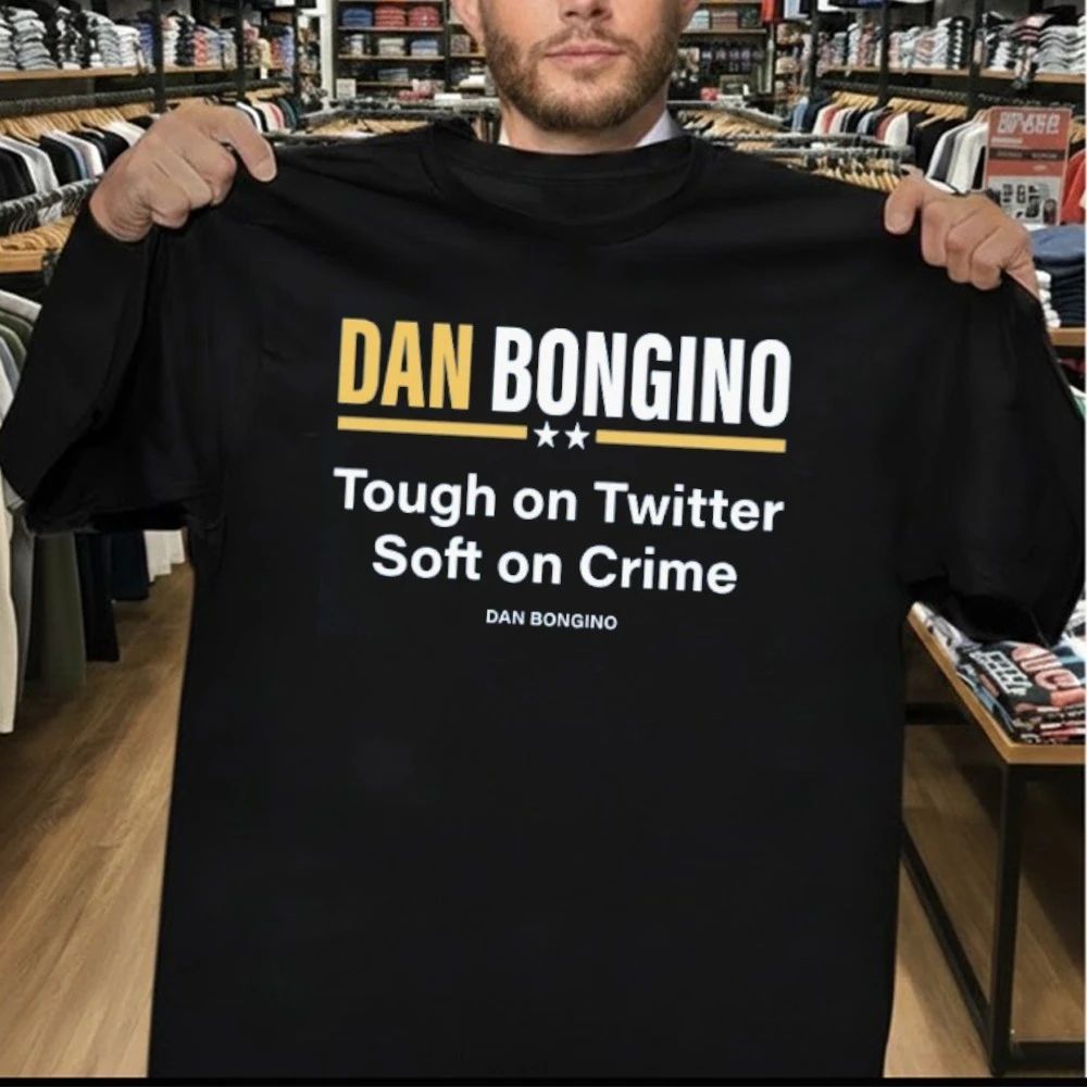 Dan Bongino Tough On Twitter Soft On Crime Shirt