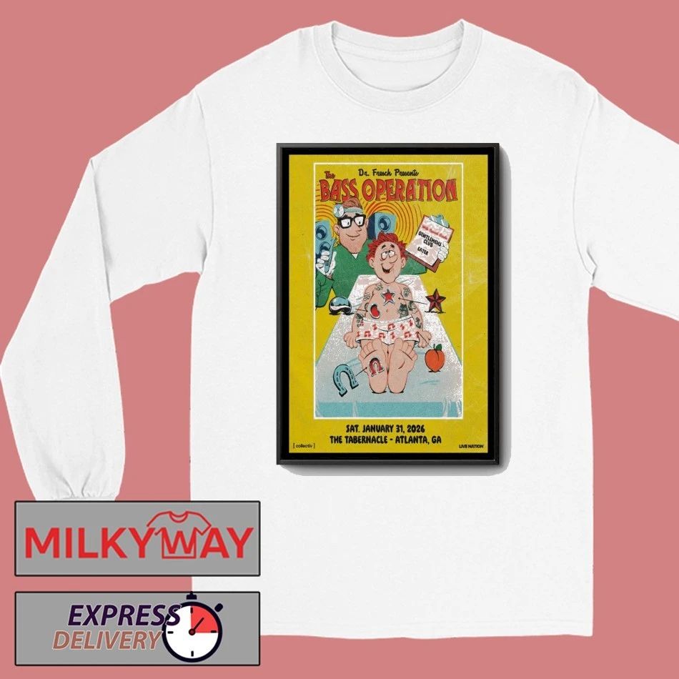 Dr. Fresch Atlanta GA Concert January 31 2026 Poster shirt